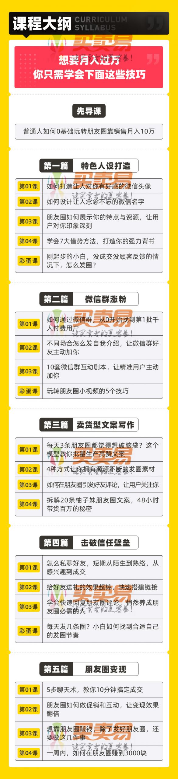 媒老板商学院《训练营30天卖货破万计划》
