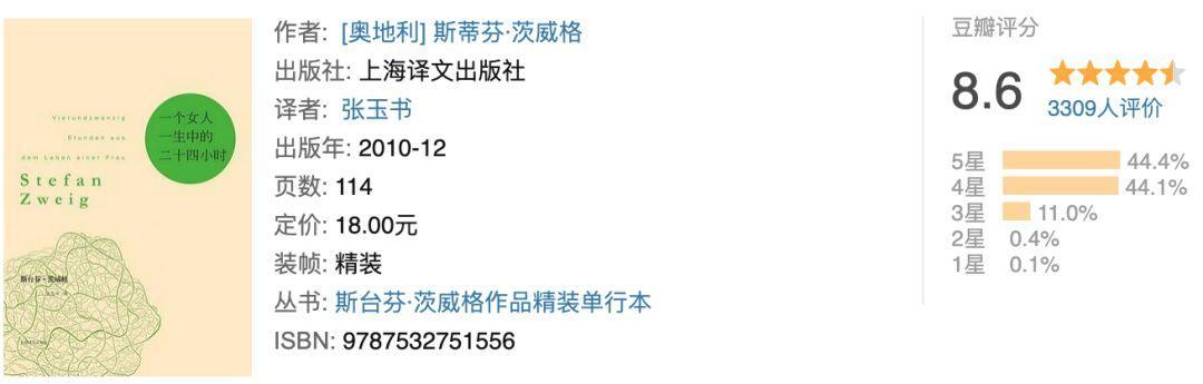 一个女人一生中的二十四小时