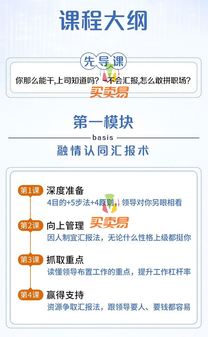 职场高手的12堂工作汇报术