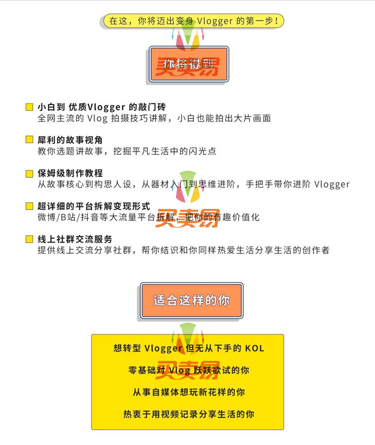 小白进阶百万播放量Vlogger