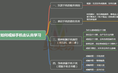 10分钟教你如何戒掉手机去认真学习